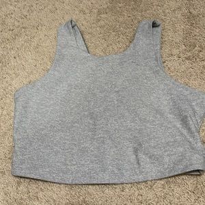 Outdoor Voices tri-color Venus Crop top